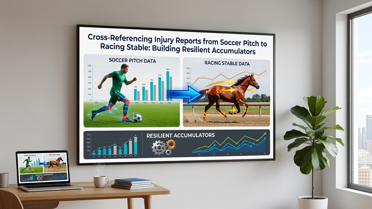 Analysis of overlapping injury recovery data between soccer and horse racing for betting accumulators