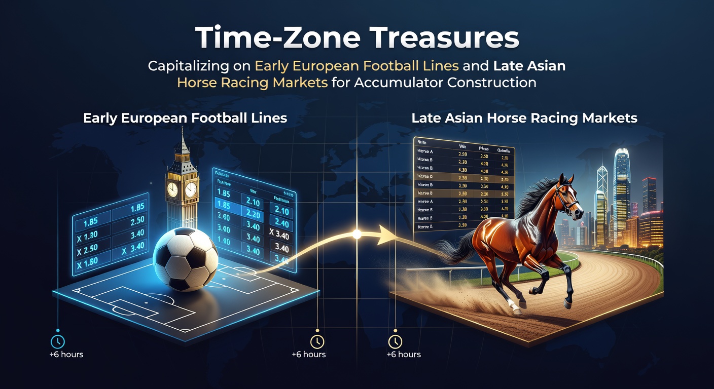 Digital display showing early European football betting lines with time zone overlays and odds updates